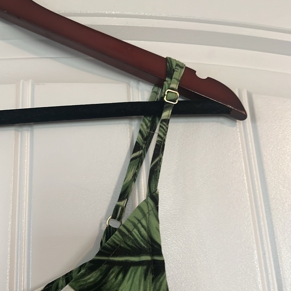 Lulus Palm Leaf Mini Dress Size Medium - Picture 4 of 7